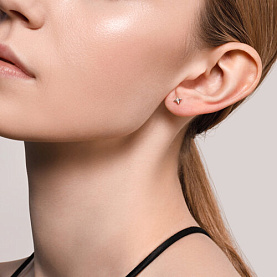 Серьги SOKOLOV - Серебро 925, Фианит (арт. 94025746)