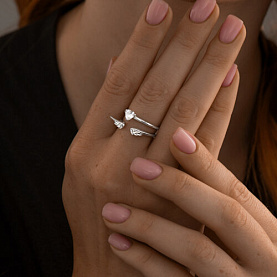 Кольцо SOKOLOV - Серебро 925, Фианит (арт. 94013289)