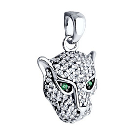 Подвеска SOKOLOV - Серебро 925, Фианит (арт. 94033027)