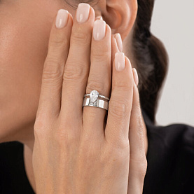 Кольцо Diamant - Серебро 925, Фианит (арт. 94-110-02344-1)