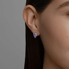 Серьги SOKOLOV - Серебро 925, Фианит (арт. 94026835)