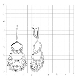 Серьги Talant - Серебро 925 (арт. 14-73-0000-61837)