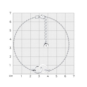Браслет SOKOLOV - Серебро 925, Керамика (арт. 94050950)