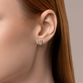 Серьги SOKOLOV - Серебро 925, Фианит (арт. 94026462)