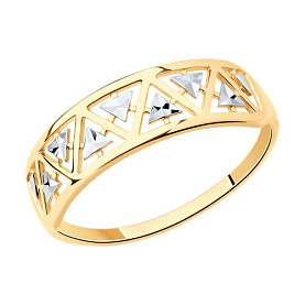 Кольцо SOKOLOV - Золото 375 (арт. 017351-4)