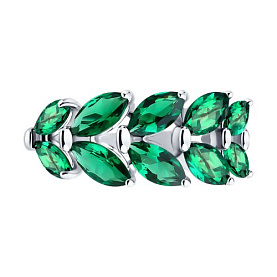 Кольцо Diamant - Серебро 925, Синтетический ситалл (арт. 94-310-02172-2)