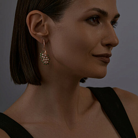 Серьги SOKOLOV - Серебро 925, Фианит (арт. 93022399)