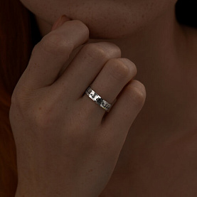 Кольцо SOKOLOV - Серебро 925, Эмаль (арт. 95010065)