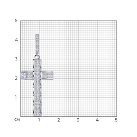 Подвеска SOKOLOV - Серебро 925, Фианит (арт. 94031250)