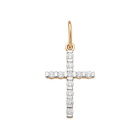 Подвеска ООО "Новый Бриллиант" - Золото 585, Бриллиант (арт. 313100576)