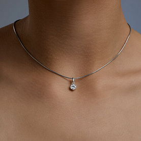 Подвеска SOKOLOV - Серебро 925, Фианит (арт. 94033391)