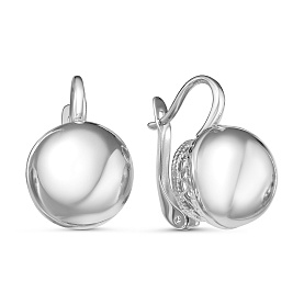 Серьги Красная пресня - Серебро 925 (арт. 33010394Д)