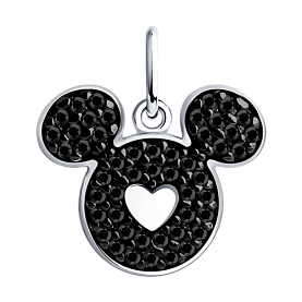 Подвеска SOKOLOV - Серебро 925, Фианит (арт. 94032845)