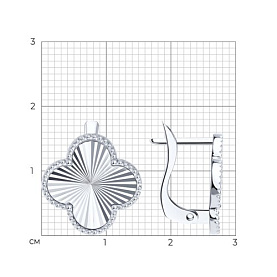 Серьги SOKOLOV - Золото 585 (арт. 0200602-3)