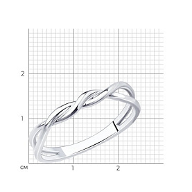 Кольцо Diamant - Серебро 925 (арт. 94-110-01587-1)