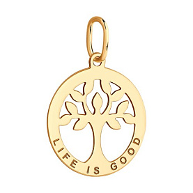 Подвеска Diamant - Золото 585 (арт. 51-130-02004-1)