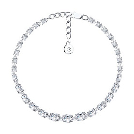 Браслет SOKOLOV - Серебро 925, Фианит (арт. 94050357)