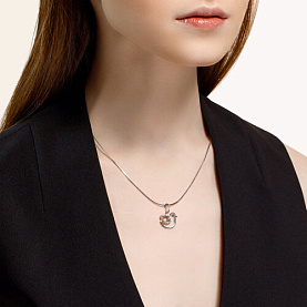 Подвеска Diamant - Серебро 925, Фианит (арт. 94-130-00748-1)