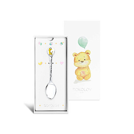 Ложка SOKOLOV - Серебро 925, Эмаль (арт. 2304010068)