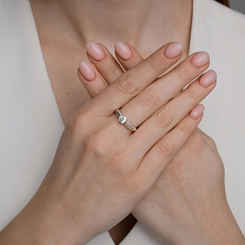 Кольцо Diamant - Серебро 925, Фианит (арт. 93-110-02130-1)