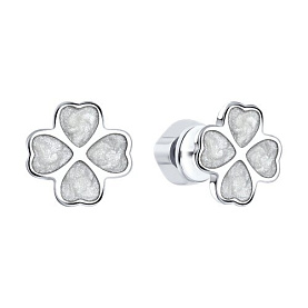 Серьги SOKOLOV - Серебро 925, Эмаль (арт. 94026074)