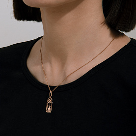 Подвеска ЮФ Династия - Золото 375 (арт. 106438-5000)