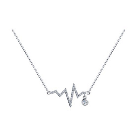 Колье SOKOLOV - Серебро 925, Фианит (арт. 94070340)
