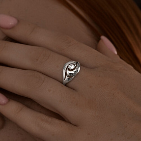 Кольцо SOKOLOV - Серебро 925, Фианит (арт. 94012157)