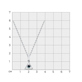 Колье SOKOLOV - Серебро 925, Эмаль (арт. 94071008)