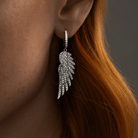 Серьги SOKOLOV - Серебро 925, Фианит (арт. 94025773)