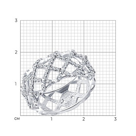 Кольцо SOKOLOV - Серебро 925, Фианит (арт. 94014732)