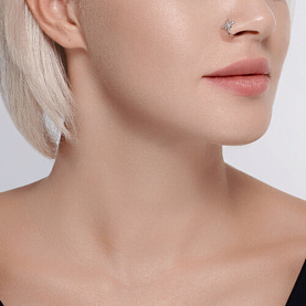 Пирсинг SOKOLOV - Серебро 925, Фианит (арт. 94060105)