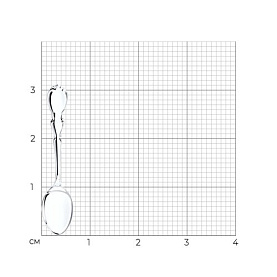 Ложка SOKOLOV - Серебро 925 (арт. 2301020021)