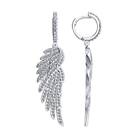 Серьги SOKOLOV - Серебро 925, Фианит (арт. 94025773)