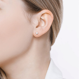 Серьга SOKOLOV - Серебро 925, Фианит (арт. 94170001)