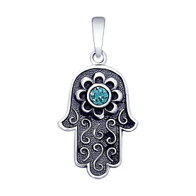 Подвеска SOKOLOV - Серебро 925, Фианит (арт. 95030188)