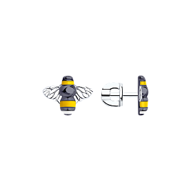 Серьги SOKOLOV - Серебро 925, Эмаль (арт. 94022839)