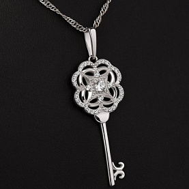 Подвеска Talant - Серебро 925, Фианит (арт. 50-72-0001-14051)