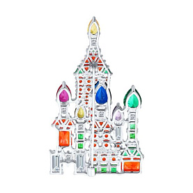 Брошь SOKOLOV - Серебро 925, Фианит (арт. 94040349)