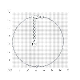 Браслет SOKOLOV - Серебро 925, Фианит (арт. 94050989)