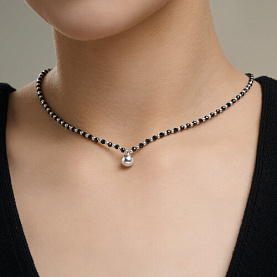 Колье Diamant - Серебро 925, Шпинель (арт. 94-370-00109-1)