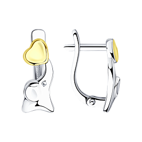 Серьги Diamant - Серебро 925 (арт. 94-120-00816-1)