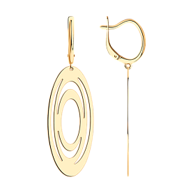 Серьги Diamant - Серебро 925 (арт. 93-121-01608-1)