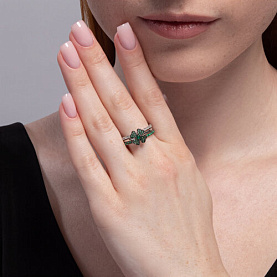 Кольцо SOKOLOV - Серебро 925, Фианит (арт. 94014082)