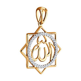 Подвеска SOKOLOV - Серебро 925, Фианит (арт. 93030563)