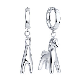 Серьги Diamant - Серебро 925 (арт. 94027386)