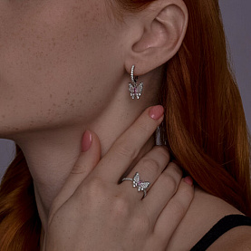 Кольцо SOKOLOV - Серебро 925, Фианит (арт. 94014244)