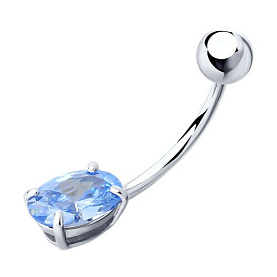 Пирсинг SOKOLOV - Серебро 925, Фианит (арт. 94060058)