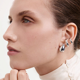 Серьги SOKOLOV - Серебро 925, Фианит (арт. 94027686)