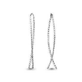 Серьги Аквамарин - Серебро 925 (арт. 31173.5)